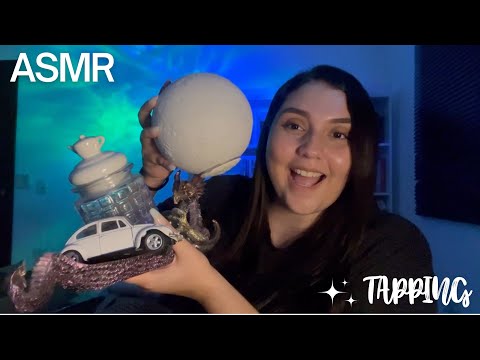 ASMR - EXPLORANDO OBJETOS ALEATÓRIOS muito tapping