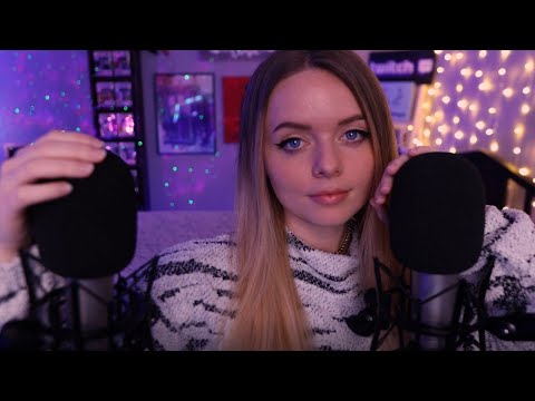 ASMR | Deep Scratching & Close Up Mouth Sounds (sksk // tktk)