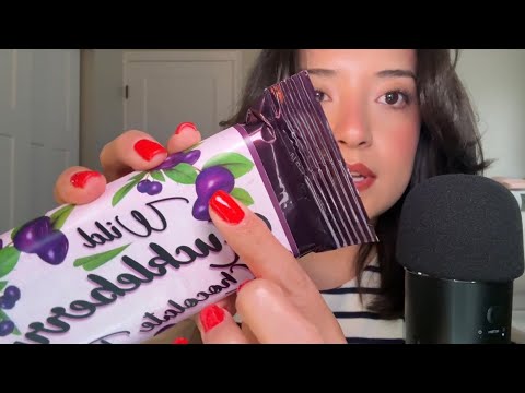 ASMR | Huckleberry chocolate 🍫