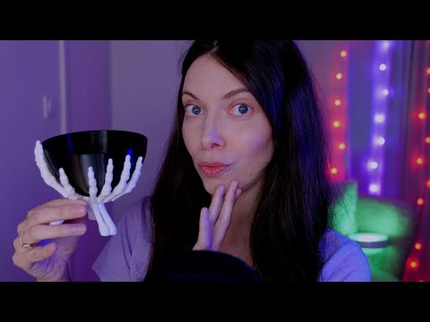 ASMR | Unboxing dulces de halloween NO EATING