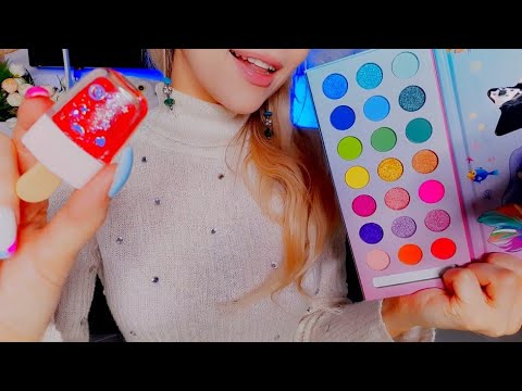 asmr doing your makeup 1 minute