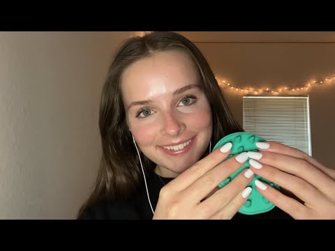 ASMR | Playing with Your Hair (BRUSHING, SCALP MASSAGE, BRAIDING)