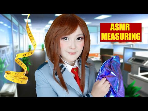 АСМР Снимаю мерки ✨ ASMR Measuring 📐 Ochaco Uraraka