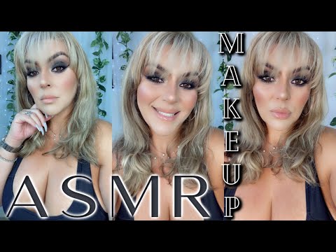 ASMR (Doing My Makeup) Chewing Gum No Talking