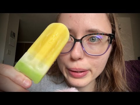 Eating a Popsicle Mukbang + Chit-Chat ASMR
