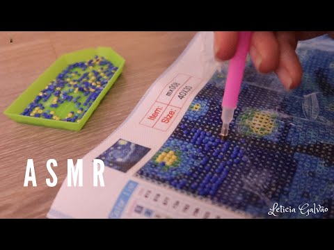 Diamond Painting ASMR - No Talking