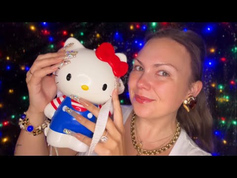 asmr/ ✨ ANTIQUE STORE HAUL - jewelry, toys, etc ✨ (with xxl nails💅🏼)