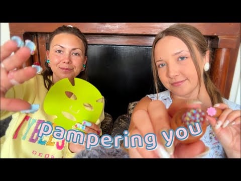 asmr/ let ✨US✨ give you a mini spa sesheroonie 🧖‍♀️ 