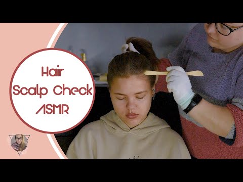 * ASMR * Hair check / Scalp check / Brushing / Real Person / Head Massage  / Unintentional