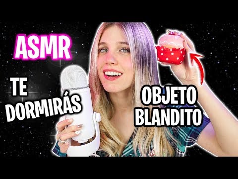 ASMR CON OBJETOS BLANDITOS (PELUCHES QUE TE HARÁN DORMIR) 🧸