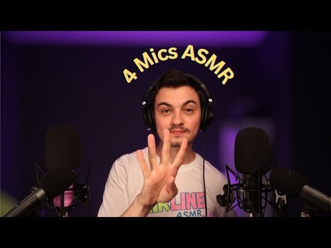 4K ASMR with 4 Microphones 👂✨ Ultra Realistic Sounds