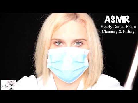 ASMR: A Yearly Dental Exam With A Filling & Cleaning 🦷