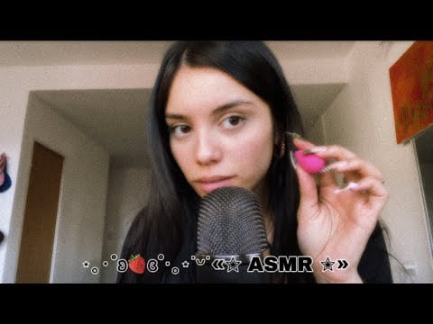 ASMR Suave para hacerte DORMIR 𐙚 #asmr #asmrwhisper #asmrsounds 
