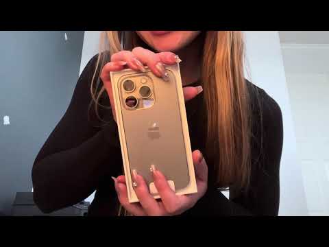 iPhone 15 Pro Unboxing!!! *it got silly*   //  ☆[asmr]☆.⋆｡⋆