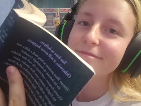 Reading To Relieve Stress ASMR *Wet and Dry Mouth Sounds* ~ FC(ASMR)