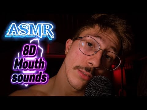 ASMR 8D 🔥 Sons de boca ULTRA sensíveis de orelha a orelha