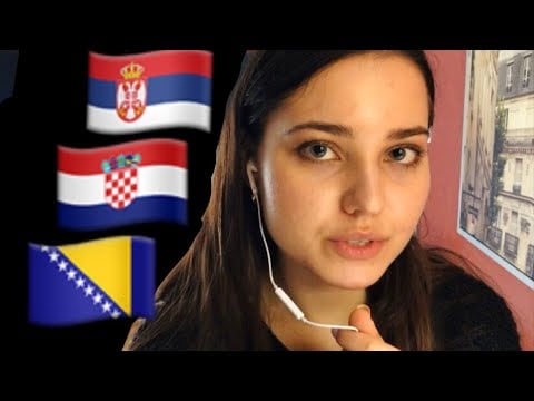 ASMR Teaching You Serbian/Croatian/Bosnian