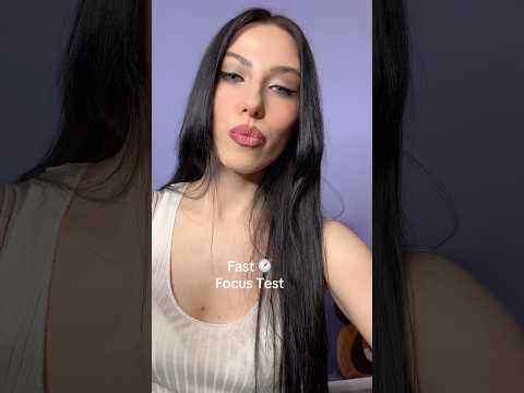 Fast Focus Test #asmrvideo #asmrfocustest #asmrfollowmyinstructions #asmrvisual #asmrfocus #asmr