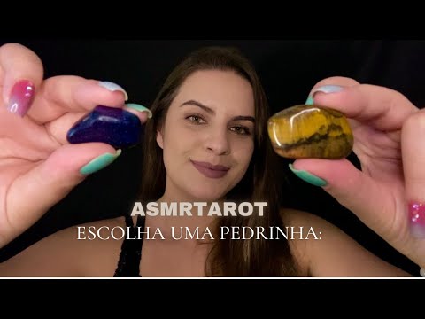 ASMR TAROT- Mensagem do UNIVERSO pra você!! Escolha uma pedrinha 💫