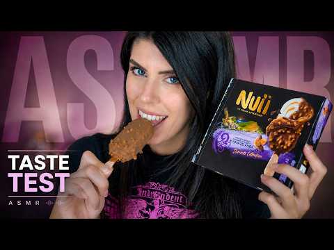 ASMR 🍦 GELATO NUII (Mandorle Caramellate e Miele) • Assaggio + Curiosità sulla NUOVA ZELANDA