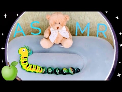 Залипательное АСМР / Стеклянная гусеница 🐛 / Визуальные триггеры / Visual triggers/Glass caterpillar