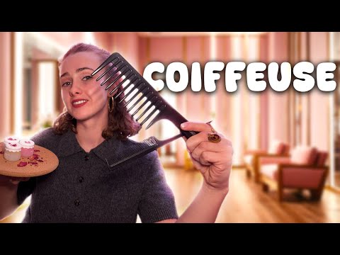 Relaxation, Soin et Coupe de cheveux - ASMR RP - Coiffeuse