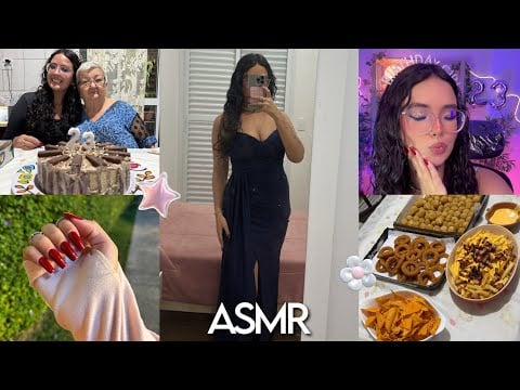 ASMR VLOG ⭐️ MEU ANIVERSÁRIO 🎂 | um dia comigo! 