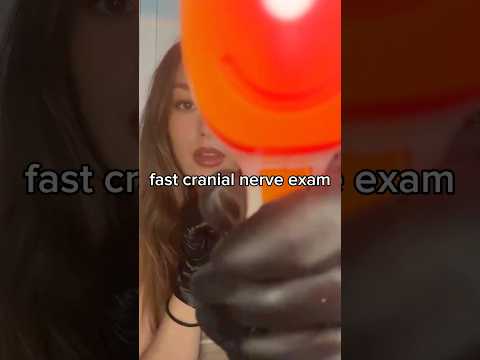 fast cranial nerve exam #fastasmr #fastandaggressiveasmr #cranialnerveexam #lighttriggers #asmr