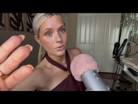 ASMR Mouth Sounds But With The Alphabet + Hand Movements