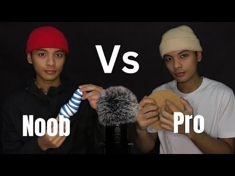 ASMR Noob vs Pro ASMRtist | Who do you think did better?