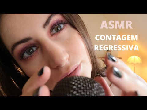 ASMR - CONTAGEM REGRESSIVA (SUSSURROS INTENSOS NO SEU OUVIDO) | SOLANGE PRATA