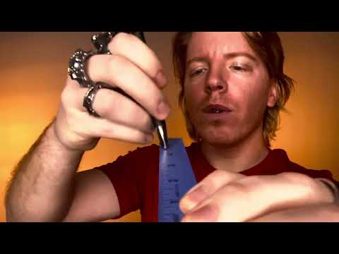 ASMR Eye Exam - Ruler Eye Test 📏 📐