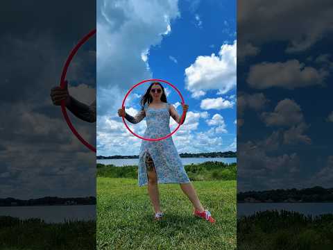 Mesmerizing Hula Hooping ASMR ✨ Birds Chirping + Visual Triggers 💞