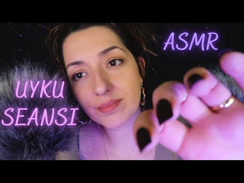 Türkçe ASMR | Uyku & Rahatlama Seansı | Yüze Dokunma, Scratching | Yakın Fısıltı Olumlamalar