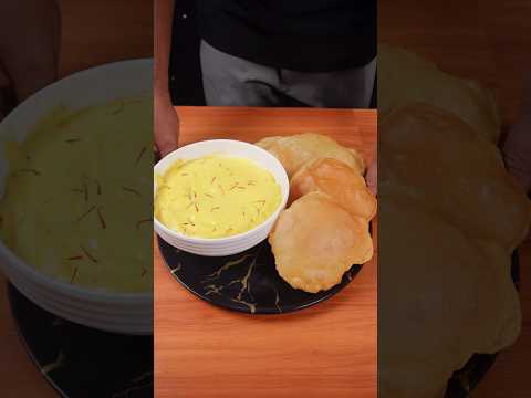 🔥 ASMR Aamras Puri 🥭 | Sweet & Crispy Combo | Satisfying Cooking Sounds #shorts #asmr