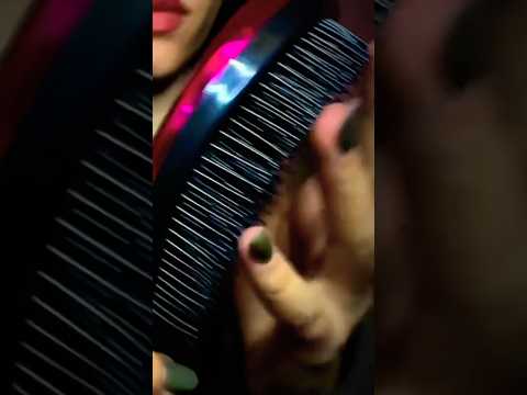 ASMR Hair Brushing🎀 #asmr #shorts #asmrforsleep #asmrsounds #asmrtriggers #asmrhairbrushing