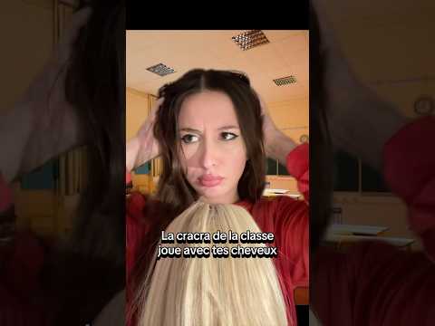 Celle dont on ne veut pas s’asseoir à côté 👀 #asmr #asmrroleplay #asmrfrançais #asmrpov #relaxing