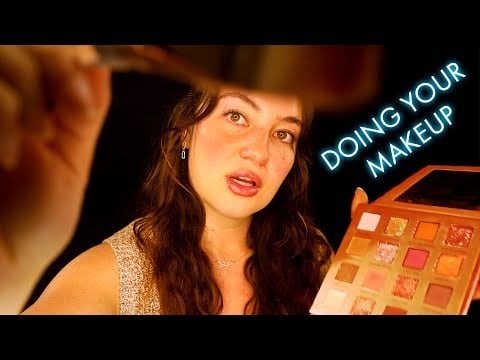 ASMR Getting You Ready for Picture Day  💄✨ Doing Your Makeup, Relaxing & Tingly Personal Attention
