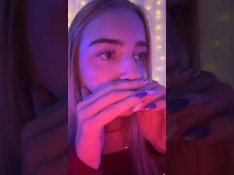 Could you hear all the words or nah? 🤔 #asmr #asmrsounds