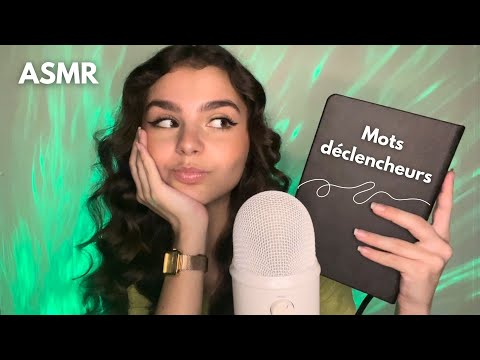 ASMR - Mots déclencheurs (+ visuels)