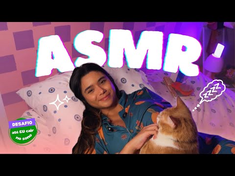 ASMR até eu dormir… será que eu consigo? 😴💖