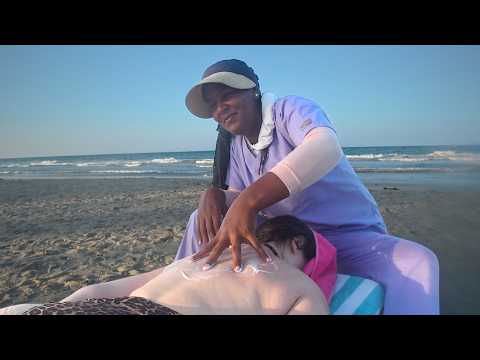 MASAJE de CARNAVALES en la ISLA DE MARGARITA, Venezuela🌊✨