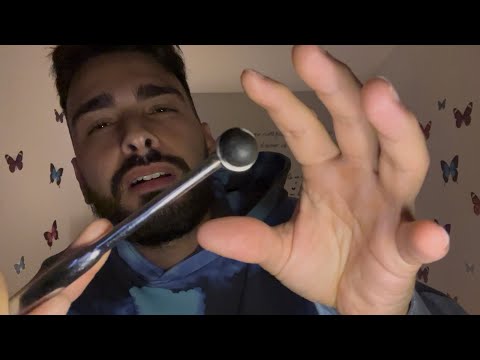 ASMR FR - Test des réflexes 🔨 