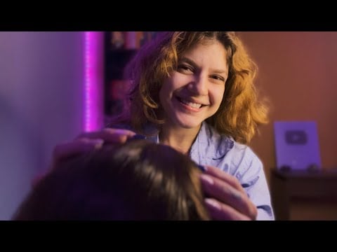 [ASMR] ESSA MASSAGEM É TUDO O QUE VOCÊ PRECISA✨Massagem no couro cabeludo, brush hair, etc