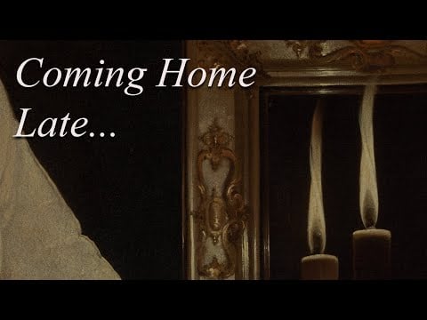 boyfriend gets home late | [no talking] [ASMR] [breathing] [cozy] [sleep aid]