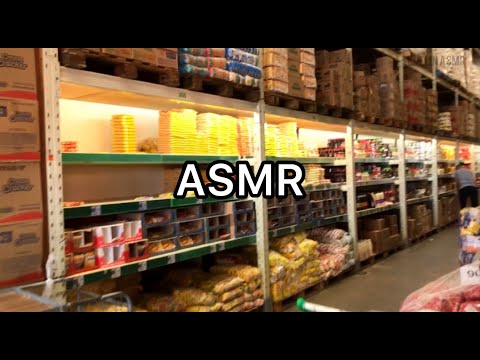 ASMR VLOG COMPRAS DO MÊS- COM ARRUMAÇÃO DO ARMÁRIO +VOZ SUAVE E  SUSSURRO /SOM DO MICROFONE NOVO.