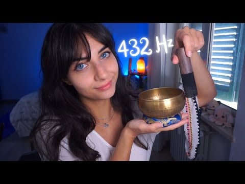 🍃 432 Hz Terapia del Suono 🔔 Campana Tibetana & Respirazione Guidata ASMR ita