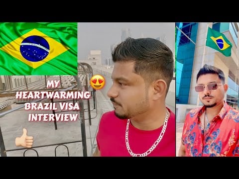 My Heartwarming Brazil Visa Interview Experience in Abu Dhabi 🇧🇷✨