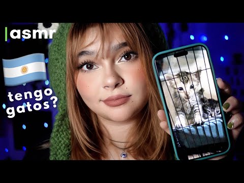 ASMR en Argentino 🇦🇷 l  Hablándote Hasta Que Te Duermas 😴 (actualizaciones de mi vida)