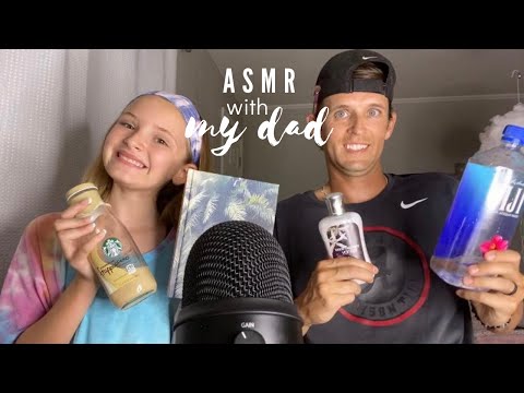 ASMR with my Dad...Fake Nails!